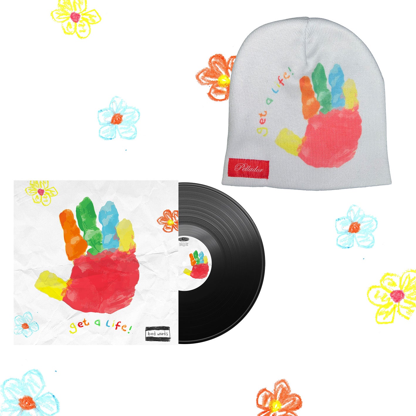 'Get a Life!' Vinyl + Pellador x 'Get a Life!' Beanie