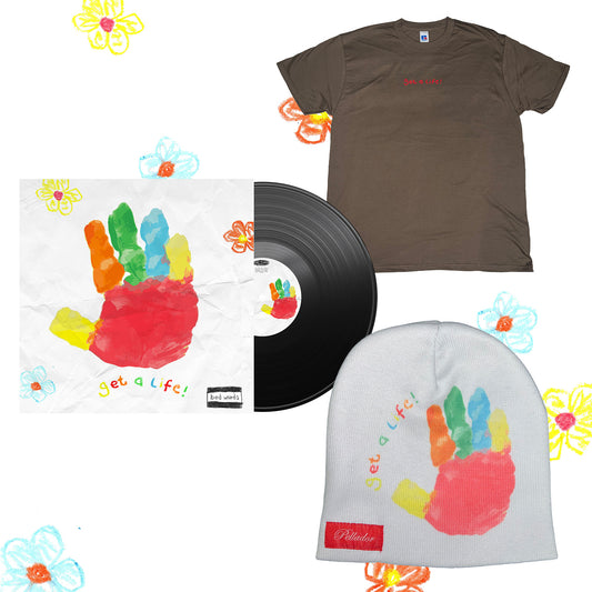 'Get a Life!' Vinyl + Pellador X 'Get a Life!' Beanie + 'Get a Life!' T-Shirt