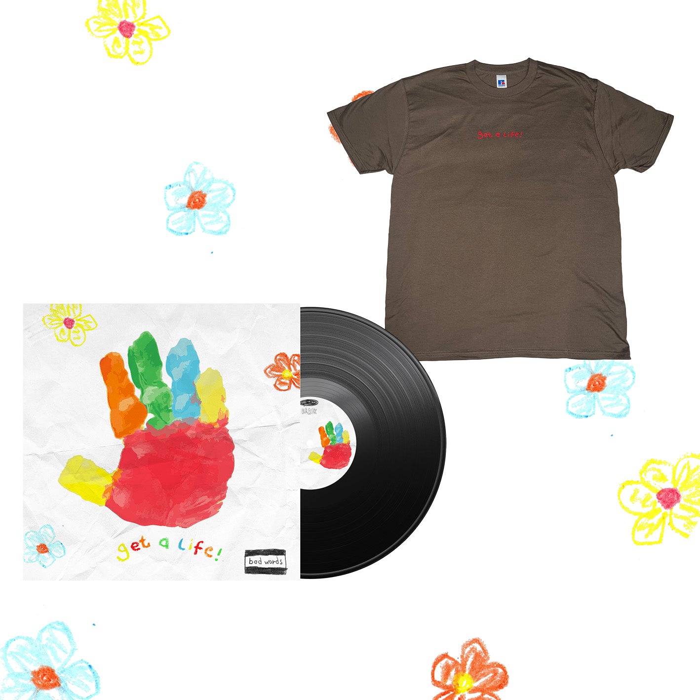 'Get a Life!' Vinyl + 'Get a Life!' T-Shirt